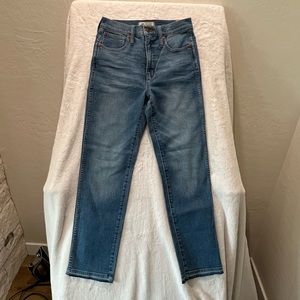 NWT Madewell Stovepipe jean
